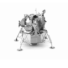 Lunar Module 3D Puzzle Metal Spaceship Series Martian Rovers Artificial Satellite Stainless Steel Model DIY Jigsaw Toys