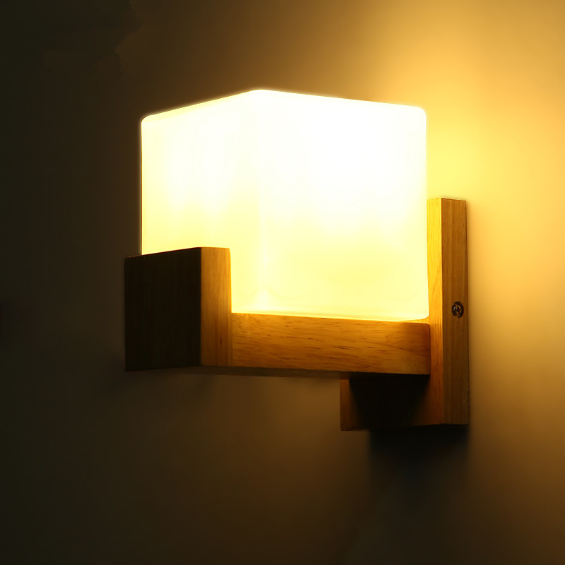 Aliexpress.com: comprar breve moderna de madera de roble cubo de ...