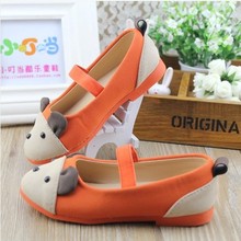Hot Selling Fashion Children Shoes Girls Single Shoes Girls Princess Shoes Rabbit anti depilation Kids Sneakers