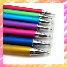 50pcs 360 Rotation Metal Capacitive Screen Stylus Touch Pen w Precision Disc for iPhone 6 iPad