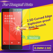 Retail For Xiaomi Redmi Note screen protector Anti Explosion Tempered Glass screen protector for Xiaomi Hongmi