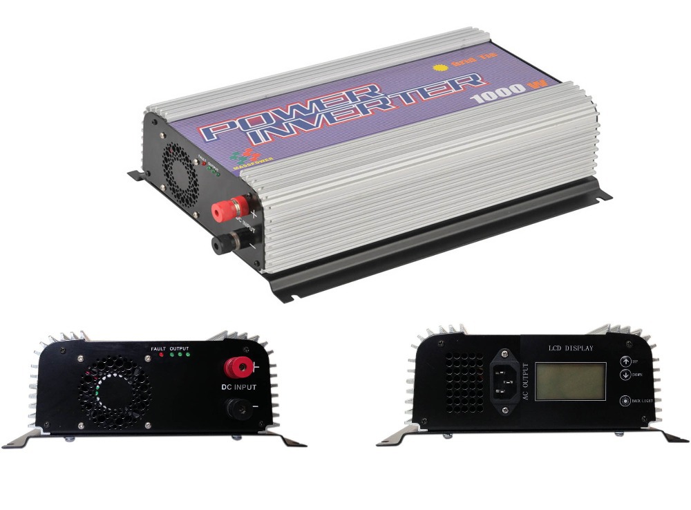SUN 1000G LCD,Free shipping,1000 Watt Grid Tie Inverter,power inverter