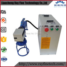 DHL FREE SHIPPING RAYCUS metal fiber laser marking machine 30W