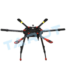 Quadcopter frame Tarot X4 Folding Carbon Fiber Kit X6 Hexacopter frame drones multicopter Diy drone helicopter quadcopter parts