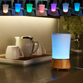 Aroma Diffuser Ultrasonic Humidifier 2016 Fashion Wood Grain Colorful LED Light Changing Home Air Aroma Humidifier