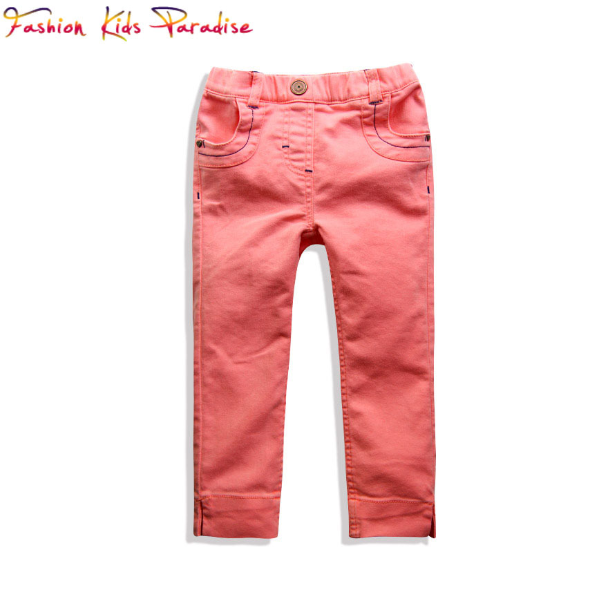Girls Pants Children Leggings Girls 2015 Brand New Kids Leggings for Girls Jeans Children Pants Baby