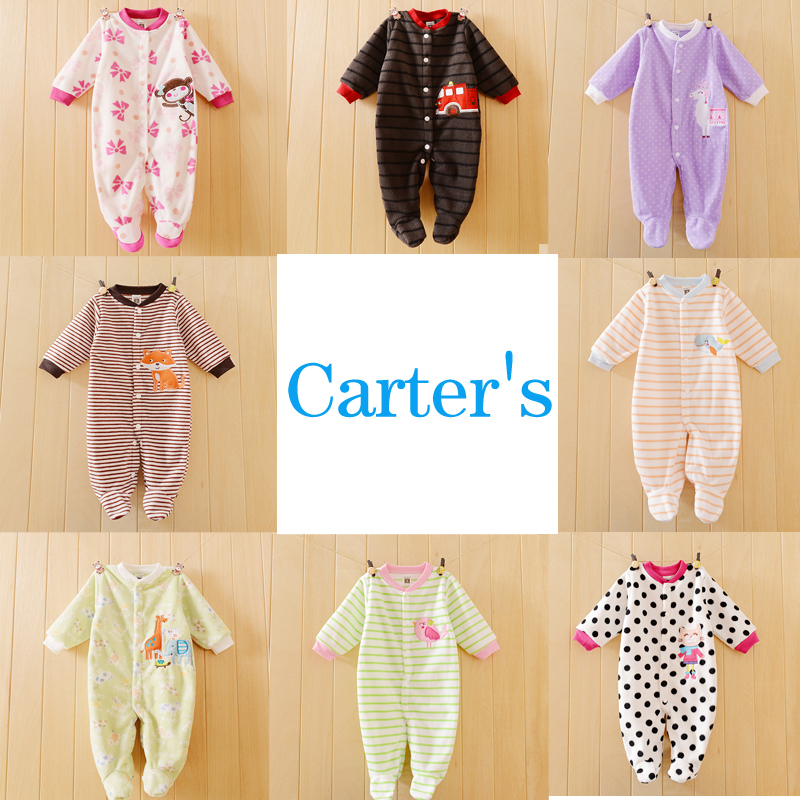 Brand Unisex Baby Clothes Newborn Baby Long Sleeve Boy Girl Jumpsuits Spring Winter Roupas de Bebes