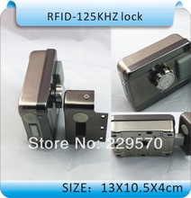 Production of electronically controlled card access control integrated lock electric lock 125KHZ frequency 10 keychain card