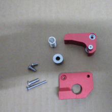 wholesale 3D printer Makerbot Replicator 2x left side extruder, upgrade edition full metal aluminum extruder right way
