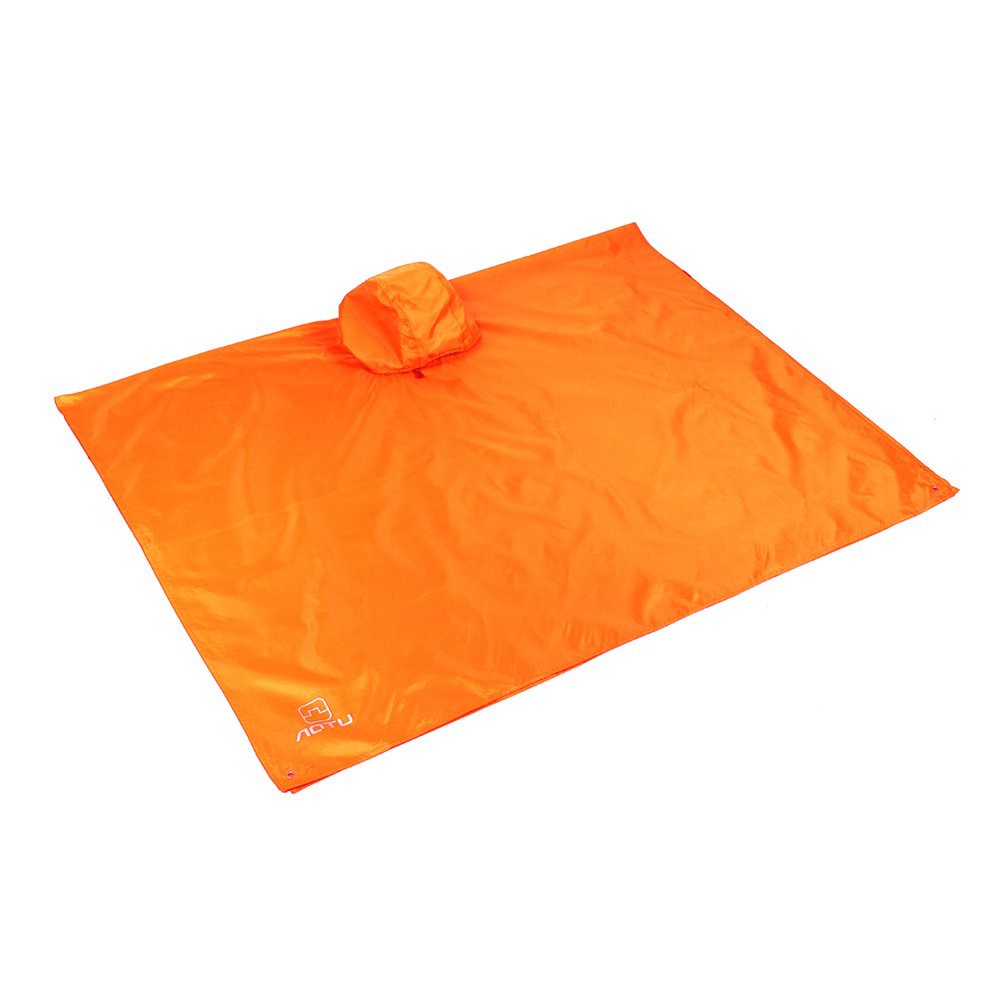 Outdoor-Travel-Equipment-Multi-purpose-Climbing-Cycling-Raincoat-Rain-Cover-Poncho-Waterproof-Camping-Tent-Mat-Orange (3)