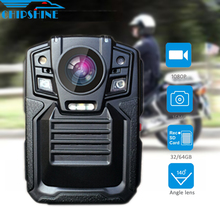 Free Shipping Ambarella A7 Chipset 32GB Memory Built-in GPS portable police video cameras