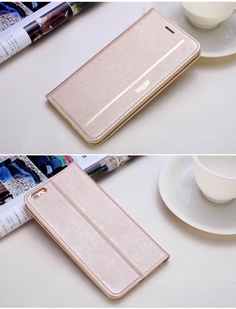 Iphone 6 Plus Luxury XD Pomegranate Flip Leather Bling Case For Iphone