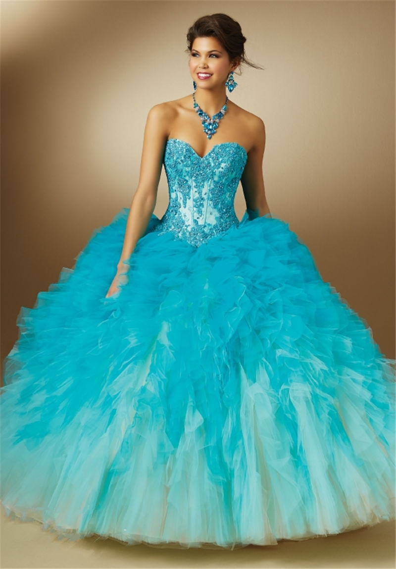 Aqua dresses for 15 2017 Aqua dresses for 15 2017