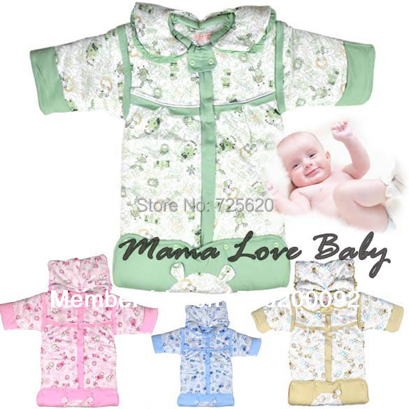 New Cute Infants Baby Sleepsacks Thicken Animals Print Warmer Swaddle Sack Sleeping Free shipping 7850