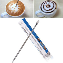 Barista Coffee Cappuccino Latte Decorating Art Pen Household Kitchen Cafe Tool Free ShippingFree Shipping
