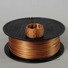 Wholesale 3D Printer Filament Pure copper Fill color 1.75mm 0.8kg/2.2lbs Metal Consumable Material for MakerBot/RepRap/UP/Mendel