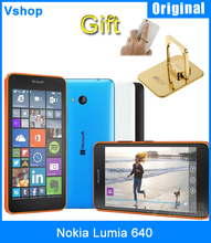 Unlocked Nokia Microsoft Lumia 640 Original Cell Phone MSM8962 Quad Core Windows 8.1 OS 5.0 inch 4G LTE Dula SIM Smartphone