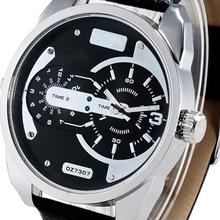 Big Dial DIESELS Watch Brand simulation of high-quality sports fashion DZ watches Leather Strap quartz relogio masculino