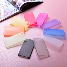 0.29mm Ultra thin matte Case cover skin for iPhone 5 5S Translucent slim Soft plastic Free Shipping Cellphone Phone case