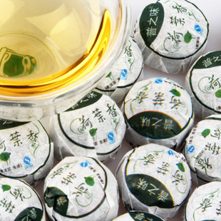 Pu er tea health tea weight loss tea lotus leaf pu er slimming tea 50 pcs