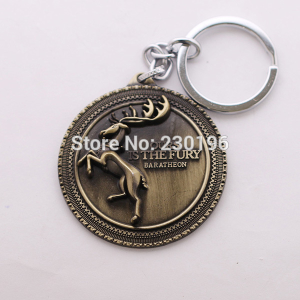 Hot Sale Game of Thrones Keychain A Song of Ice and Fire Keychain