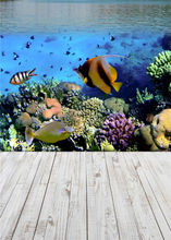 Wooden Floor Photo Background Sky Studio Props Scenic Vinyl Photography Backdrops 5x7FT or 3x5FT JieQX307