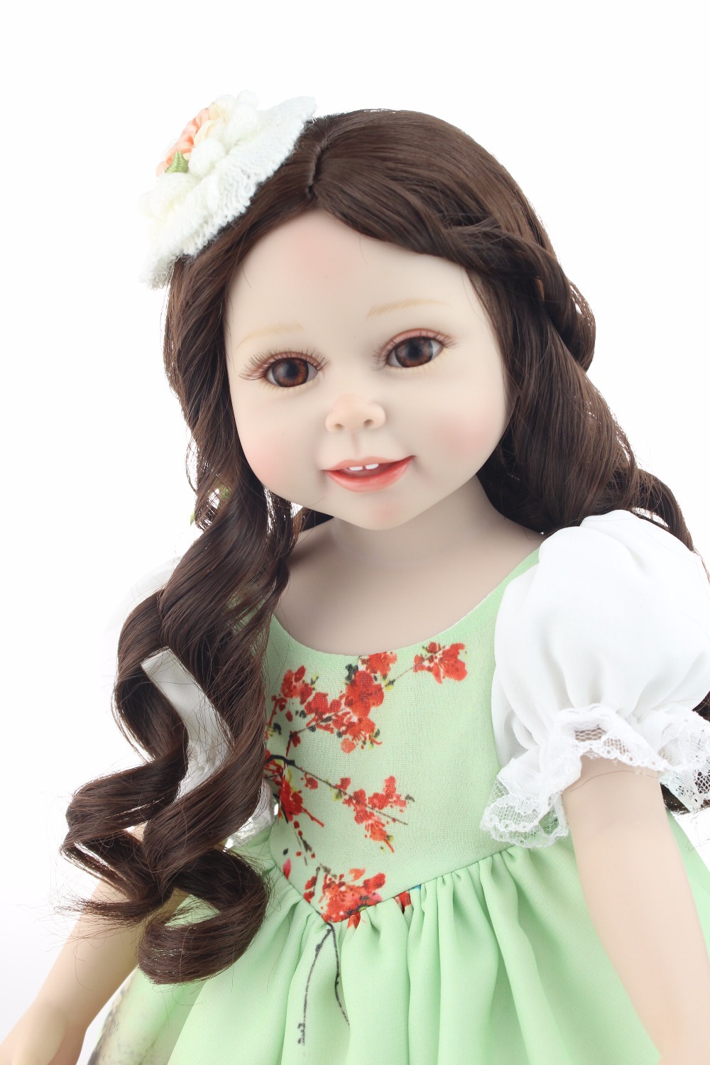... New Full Vinyl 18 inches Baby doll Princess Dress Girls DIY reborn Doll Dream Cartoon Series - New-Full-Vinyl-18-inches-Baby-doll-Princess-Dress-Girls-DIY-reborn-Doll-Dream-Cartoon-Series