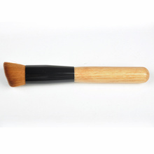 2015 New Pro Powder Brush Wooden Handle Multi Function Blush Powder Mask Foundation Brush Makeup Tool