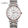 Brand Classic Fashion Business Watch Men Automatic Watch Flywheel Calendar Clock Stainless Steel Waterproof Wristwatch Relogio