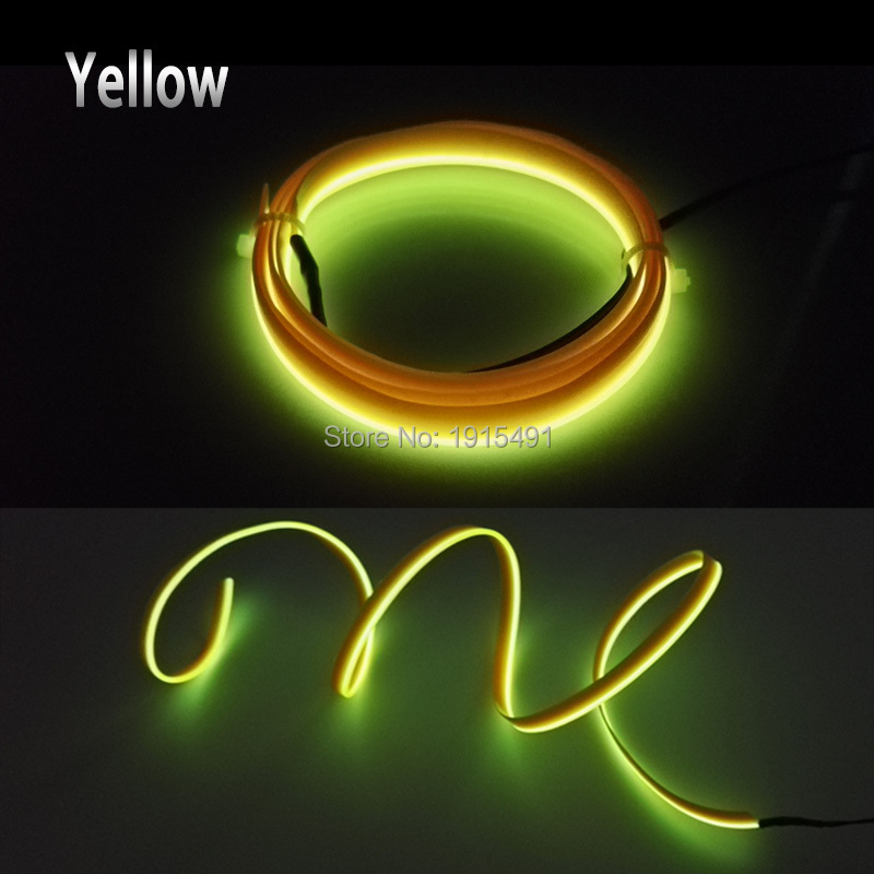 High quality DC-12V Inverter+10 Color Select LED Strip Neon Light 1/2/3/4/5Meter 2.3mm-Skirt EL Wire Rope For Holiday Decorative High quality DC-12V Inverter+10 Color Select LED Strip Neon Light 1/2/3/4/5Meter 2.3mm-Skirt EL Wire Rope For Holiday Decorative