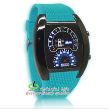 New Fashion Second Generation RPM Turbo Blue Light LED Digital Wrist Watches Michael Watch