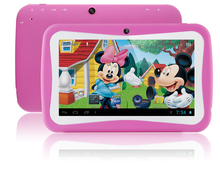  7 inch Android kids tablet pc 1024x600 512MB 8GB wifi Dual Camera Educational Games App