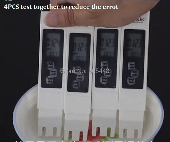 TDS EC Meter Temperature Tester 3 In1 Function Conductivity Water Measurement Tool TDS EC Tester 0