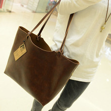 2015 New Style Simple Fashion Famous Designers Brand handbags Large Capacity Women Bags LEATHER BAGS/Shoulder Tote Bags Big