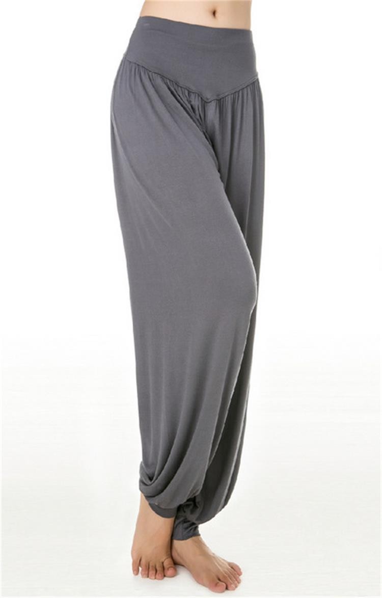 Yoga Pants Women Plus Size Colorful Bloomers Dance Yoga TaiChi Full Length Pants Smooth No Shrink Antistatic Pants Fast Shipping