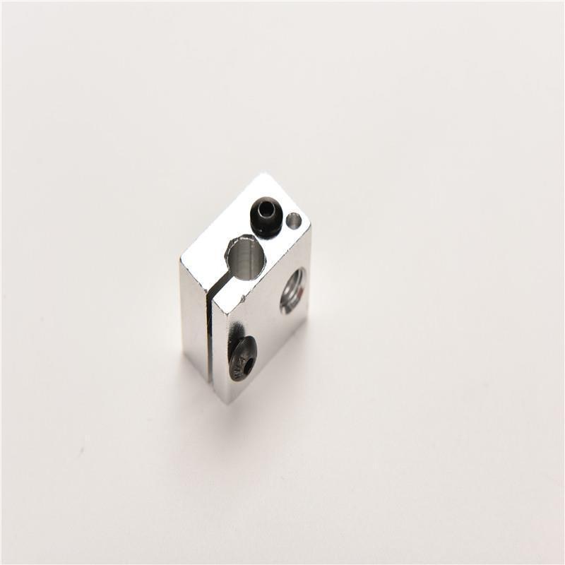 High Quality Aluminium Heat Block for E3D V6 J head 3D Printer RepRap Makerbot MK7 MK8