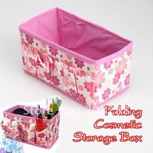 Fashion Make Up Cosmetic Storage Box Container Bag Case Stuff Organizer Colors Free Shipping New Arrival Promotion