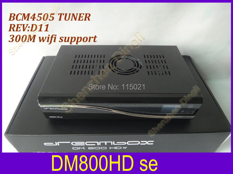  dm800se rev d11,  dreambox 800se  300 m wi-fi, dvb-s2, sim210  enigma2