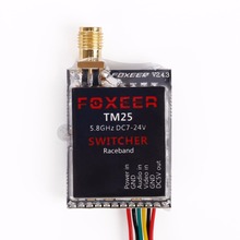 FPV FOXEER 5.8G 40-CH TM25 switcher VTX 25MW/200MW/600MW Adjustable+Antenna for DIY mini drone QAV-X / QAV250 / QAV-R quadcopter