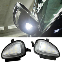 2x Error Free LED Side Door Mirror Puddle Light for VW Golf6 Mk6 GTI Golf Cabriolet Touran Passat B7