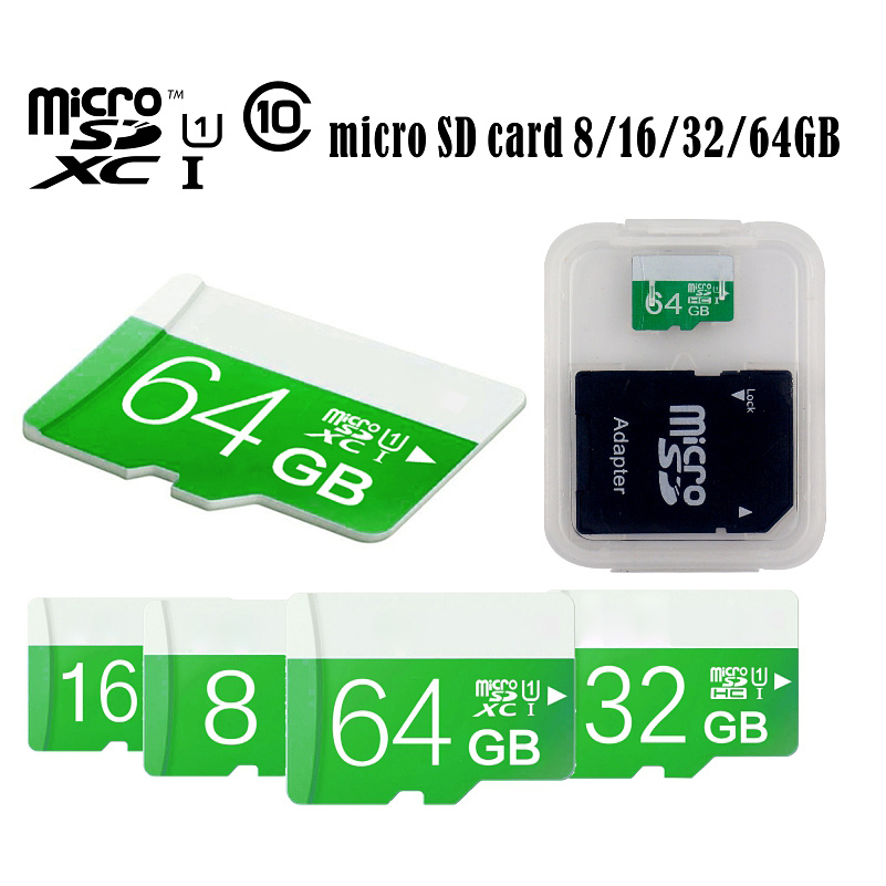 Купить новые come4, 8, 16, 32, 64 памяти карты памяти класса 10 microsd ...