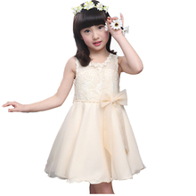 Girls summer clothes 2016 new girls sleeveless princess dress children sweet style party dress 12 years kids fashionable dresses