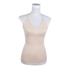 Women Comfort Stretch Slim Slimming Elastic Top Shirt Body Waist Shaper Vest