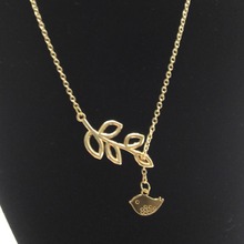 Silver Gold Fish Leaf Pendant Necklace Fashion Jewelry Love Gift corrente de prata masculina necklaces pendants