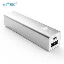VINSIC Tulip 3200mAh Power Bank, 5V 1A External Mobile Battery Charger Pack for iPhone, iPad,Samsung, Cell Phones, Tablet PCs