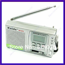 Free Shipping FM MV SW High Sensitivity Digital 10 Band Radio Clock