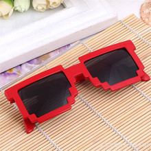 Deal WIth It Sunglasses Men Women Pixel Black Glasses With Glass Points Male Female Men’s Women’s Glasses