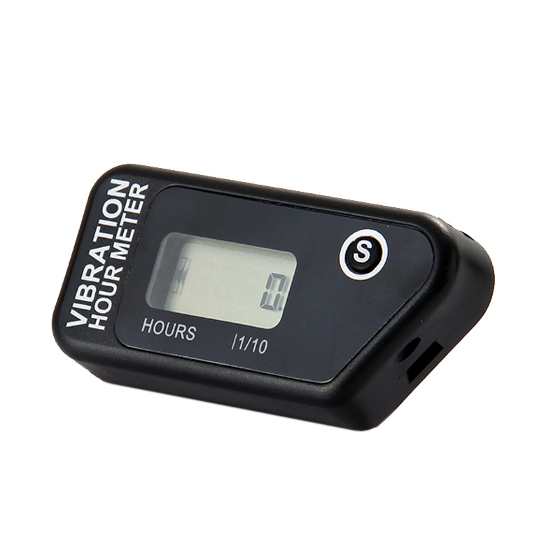 Water proof LCD wireless Vibration Hour meter counter For Motocross engine boat Snowmobile motorcycle chainsaw ATV