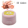 Dreamly Granulated Sugar 12 Candy Colors 6 ml UV Nail Gel Special for Nail Art ZJY029