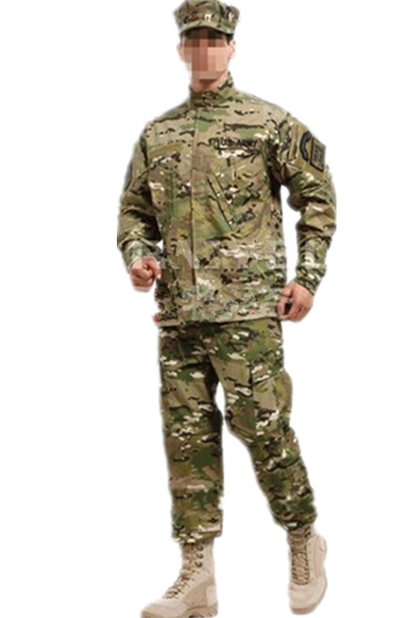 CP camouflage military jacket + MC camouflage training uniform camouflage pants suit ACU military clothing